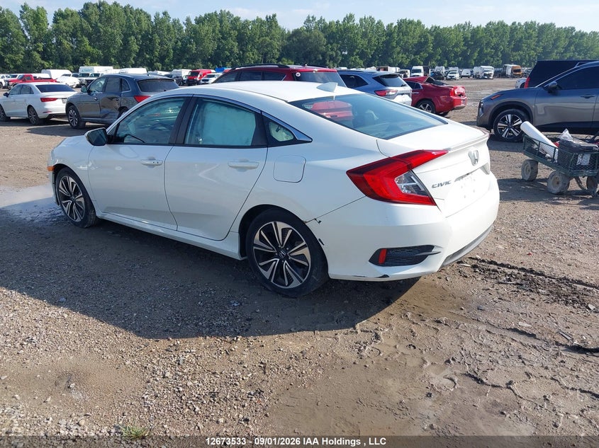 Vin: 19xfc1e39he003928, lot: 3076960, honda civic ex 20173
