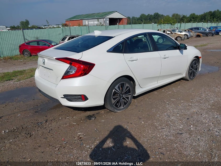 Vin: 19xfc1e39he003928, lot: 3076960, honda civic ex 20174