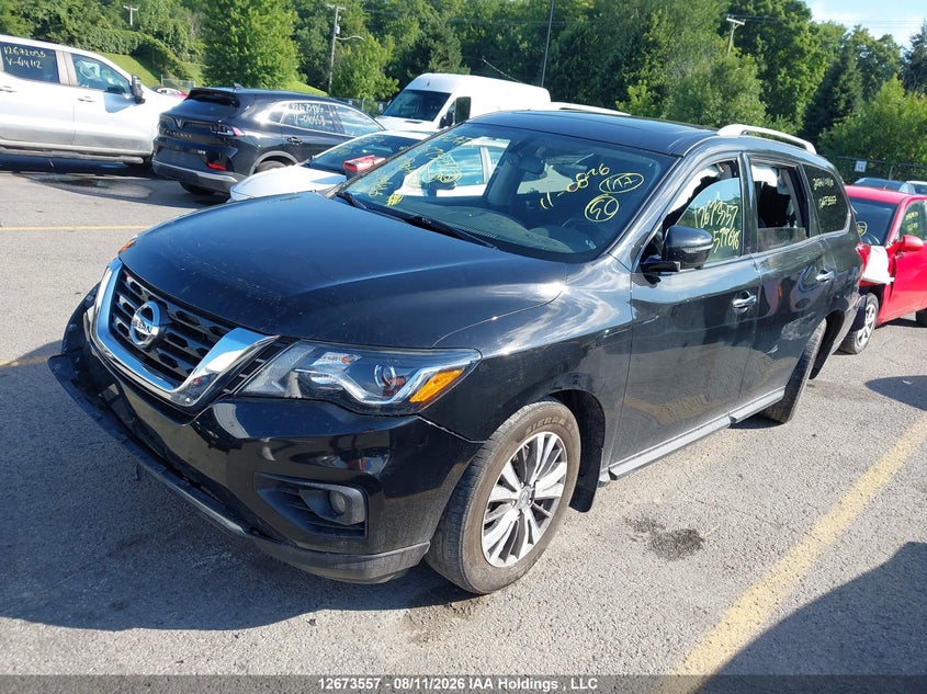 Vin: 5n1dr2mm8kc599646, lot: 3076986, nissan pathfinder 20192