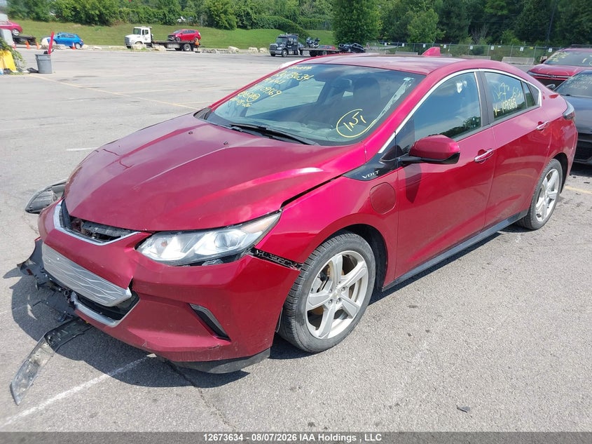 Vin: 1g1ra6s51ku109569, lot: 3077067, chevrolet volt lt 20192