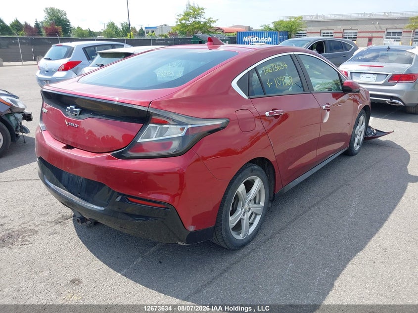 Vin: 1g1ra6s51ku109569, lot: 3077067, chevrolet volt lt 20194