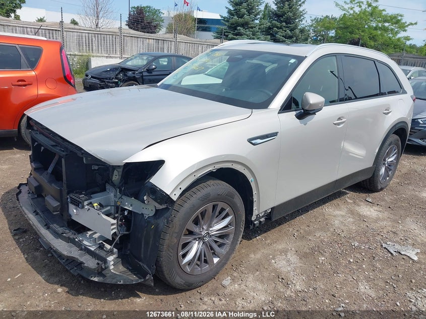 2025 Mazda CX-90, Front, IAAI, VIN JM3KKCHD8S1196267 — photo 2