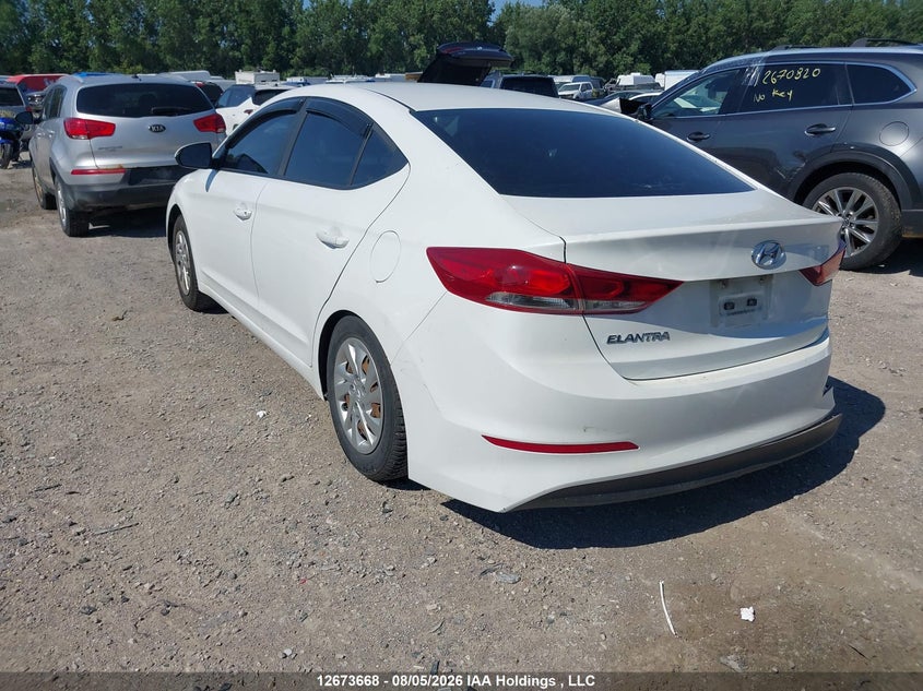 Vin: 5npd74lf6hh109081, lot: 3077102, hyundai elantra se 20173