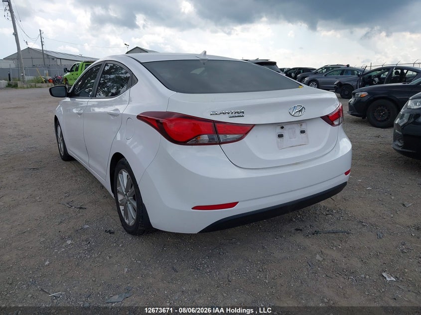 Vin: kmhdh4ae0fu417742, lot: 3077105, hyundai elantra sport appearance 20153