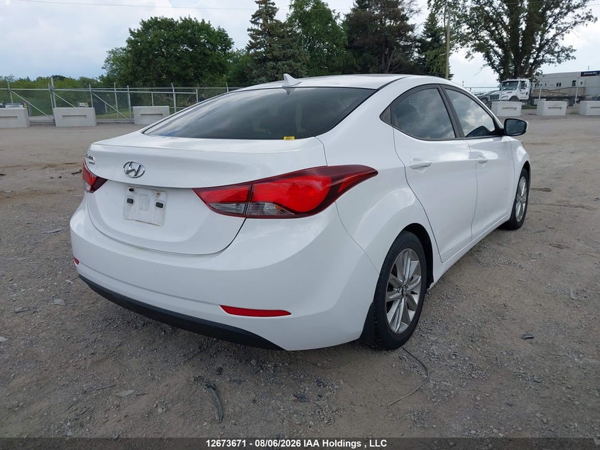 Vin: kmhdh4ae0fu417742, lot: 3077105, hyundai elantra sport appearance 20154