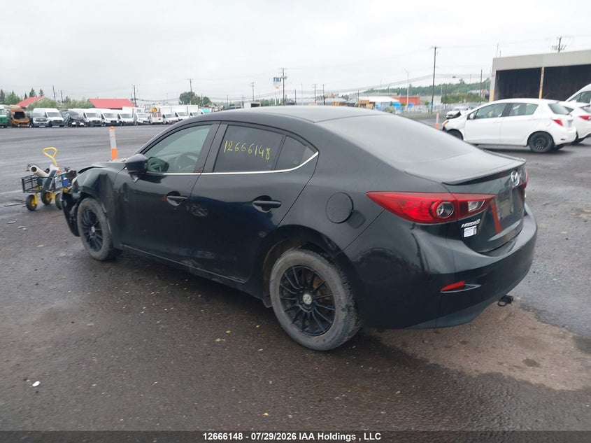 Vin: jm1bm1v75e1128910, lot: 3077133, mazda mazda3 gs-sky 20143