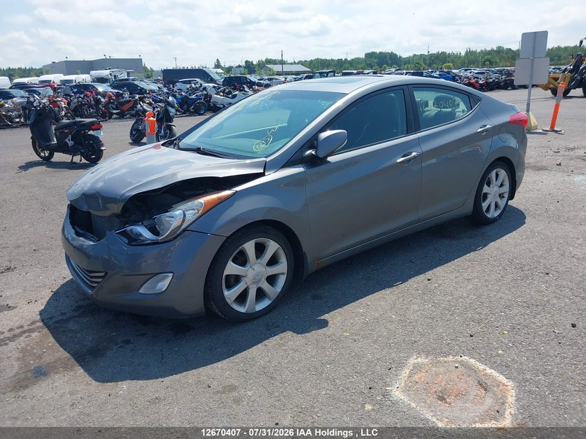 Vin: 5npdh4ae6dh357557, lot: 3077134, hyundai elantra limited w/navi 20132