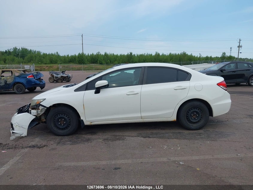2014 HONDA CIVIC SEDAN 1.8L I-4 VVT, 143HP