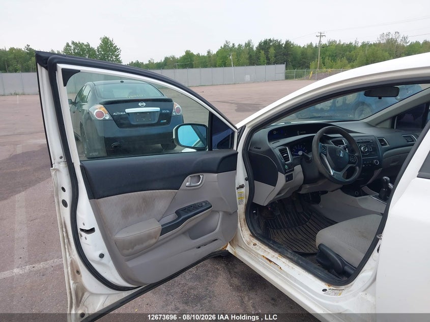 2014 HONDA CIVIC SEDAN 1.8L I-4 VVT, 143HP