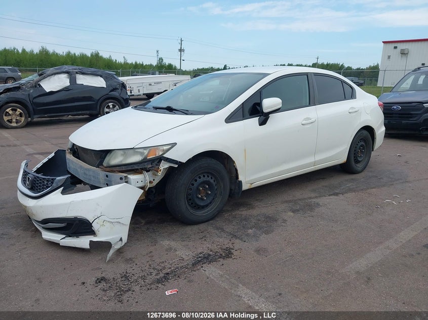 2014 HONDA CIVIC SEDAN 1.8L I-4 VVT, 143HP