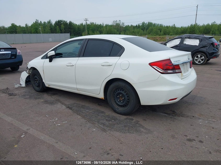 2014 HONDA CIVIC SEDAN 1.8L I-4 VVT, 143HP