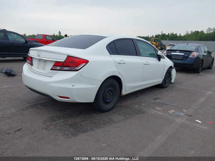 2014 HONDA CIVIC SEDAN 1.8L I-4 VVT, 143HP