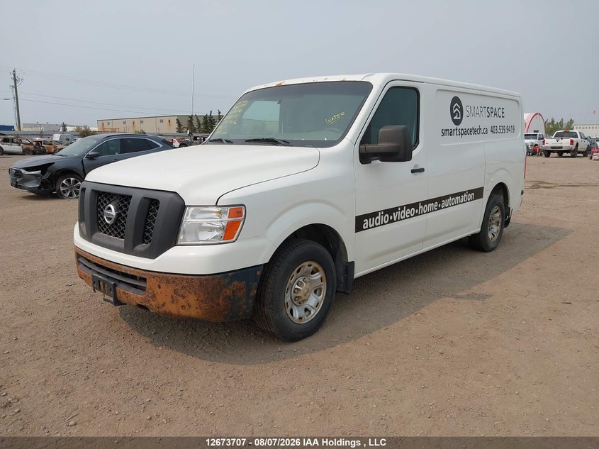 2015 Nissan Nv Cargo Nv2500 Hd Sv V6, Благотворительность, IAAI, VIN 1N6BF0KY6FN806492 — фото 2