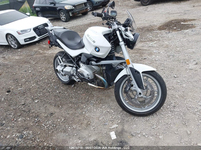 2010 BMW R1200 R, Правый бок, IAAI, VIN WB1037804AZV64135