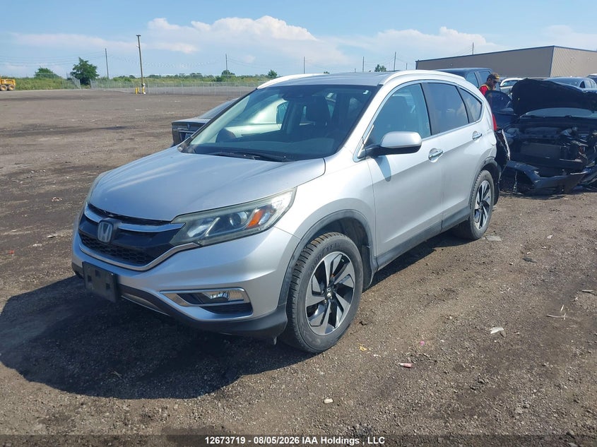 2016 Honda CR-V, Rear, IAAI, VIN 5J6RM4H99GL805391 — photo 2