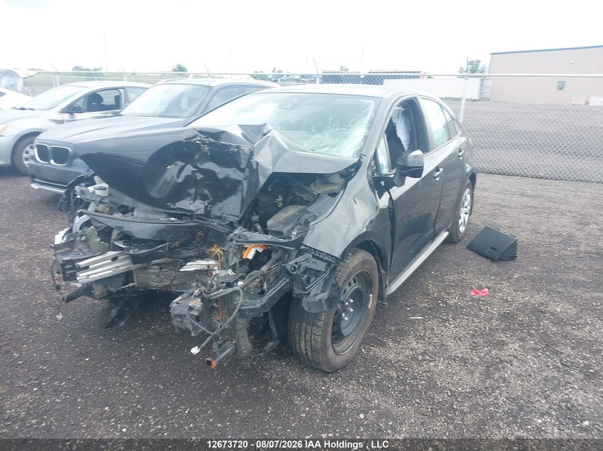 2020 Toyota Corolla, Front, IAAI, VIN 5YFBPRBE3LP143388 — photo 2