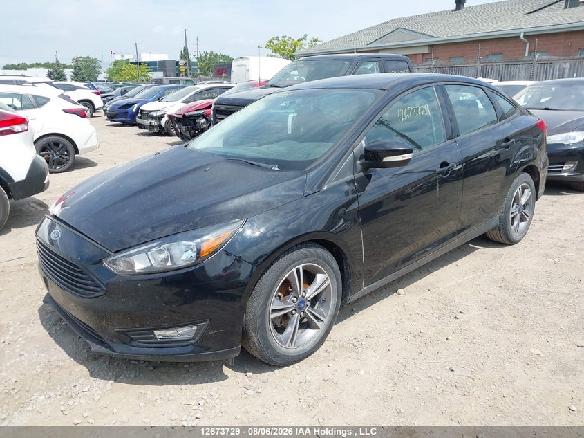 2018 Ford Focus, Right Front, IAAI, VIN 1FADP3F24JL317471 — photo 2