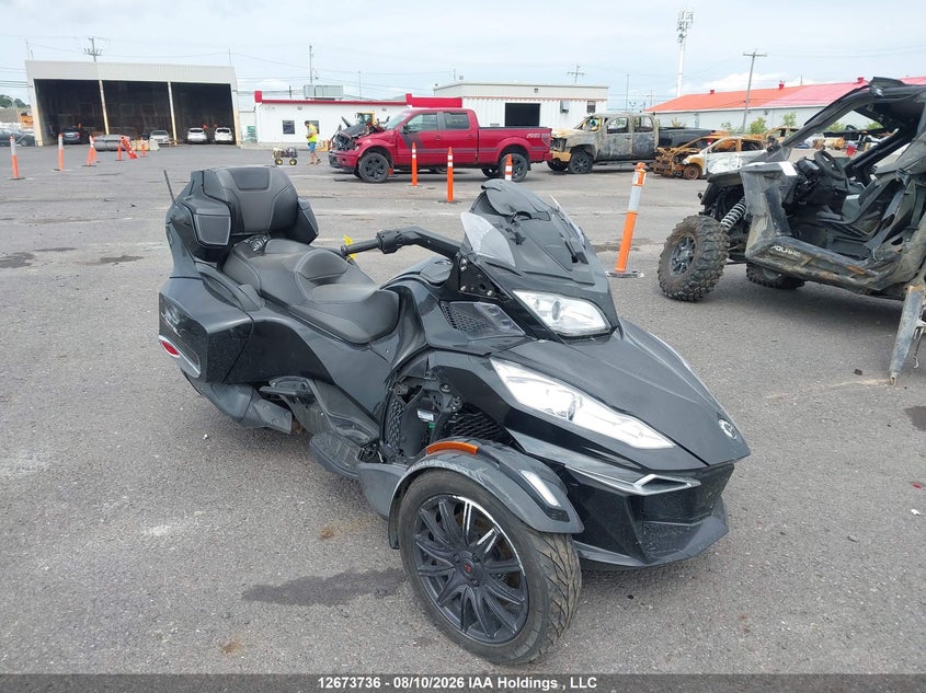 2015 Can-Am Spyder Roadster Rt/Rt-S/S Series/Ltd, All Over, IAAI, VIN 2BXNBDD20FV003926
