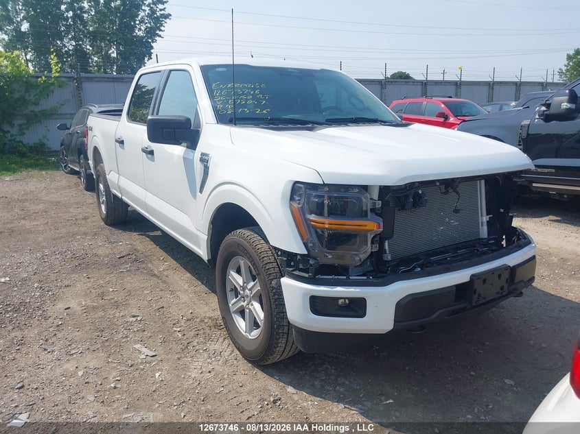 2026 Ford F150 Xlt, Front, IAAI, VIN 1FTFW3L80TKD78047