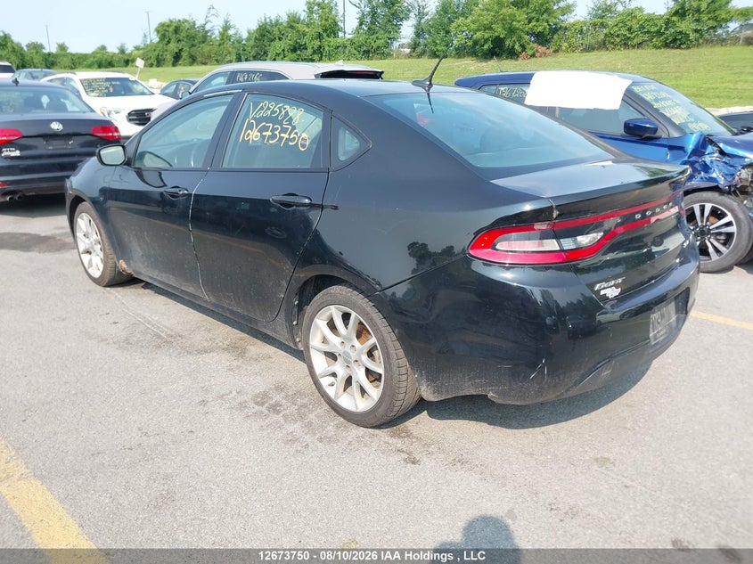 Vin: 1c3cdfba8dd225828, lot: 3077189, dodge dart sxt/rallye 20133