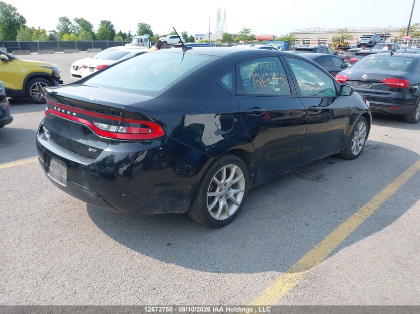 Vin: 1c3cdfba8dd225828, lot: 3077189, dodge dart sxt/rallye 20134