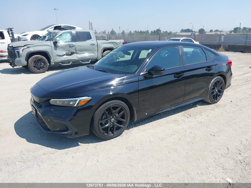 Vin: 2hgfe2f51nh130979, lot: 3077190, honda civic sport 20222