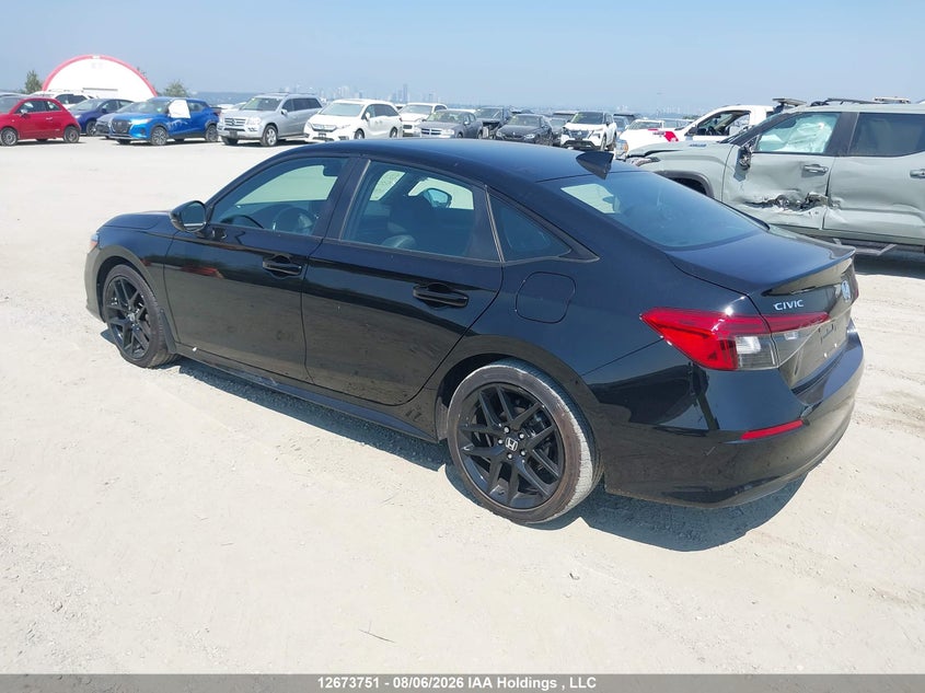 Vin: 2hgfe2f51nh130979, lot: 3077190, honda civic sport 20223