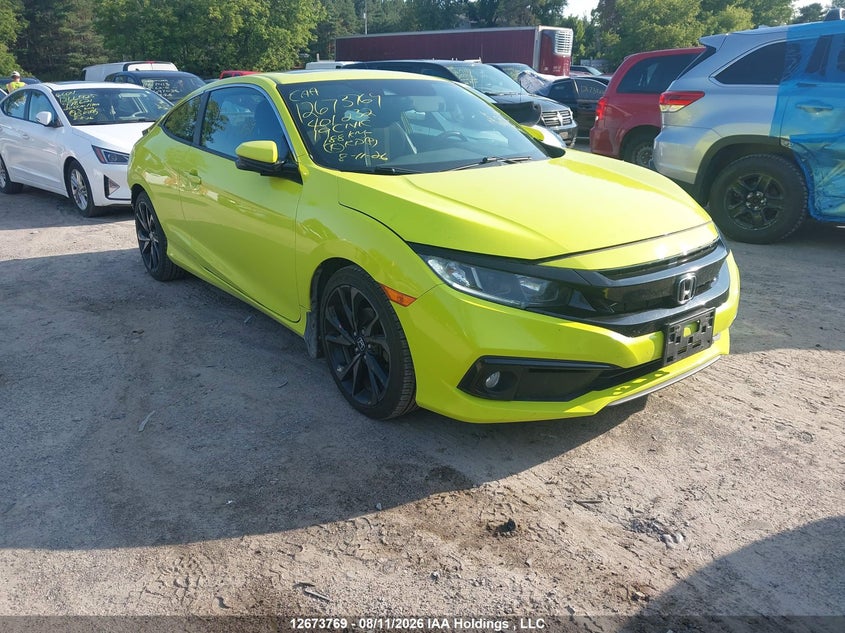 Vin: 2hgfc4a81kh401232, lot: 3077210, honda civic sport 2019 img_1