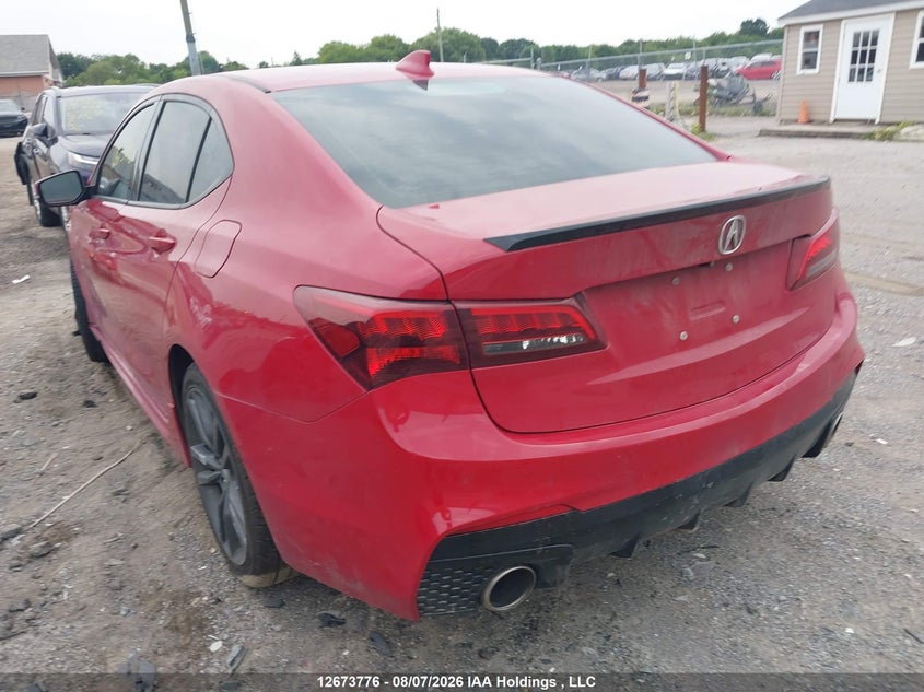 Vin: 19uub3f80ka800659, lot: 3077217, acura tlx advance 20193