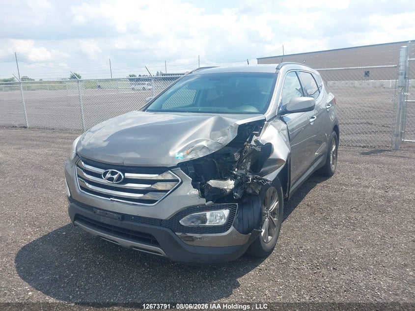 2013 Hyundai Santa Fe Sport, Front, IAAI, VIN 5XYZUDLB7DG116070 — photo 2