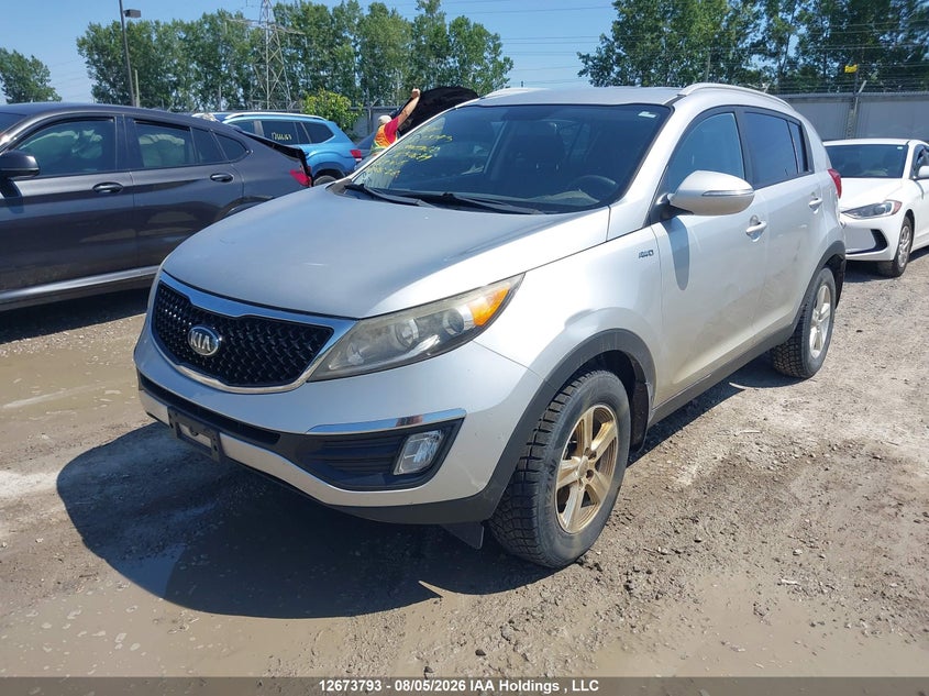 2014 Kia Sportage, Вандализм, IAAI, VIN KNDPBCAC1E7630689 — фото 2