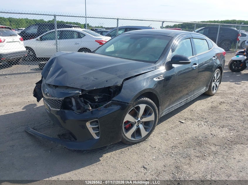 Vin: 5xxgw4l24gg059420, lot: 3077244, kia optima sx turbo 20162