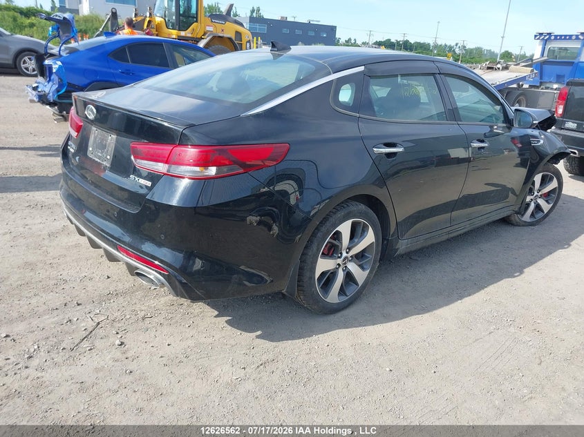 Vin: 5xxgw4l24gg059420, lot: 3077244, kia optima sx turbo 20164