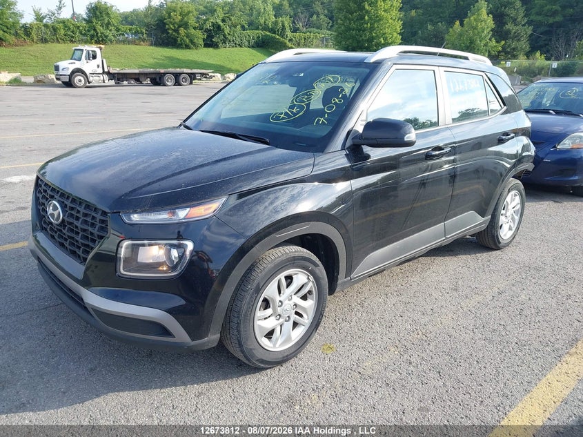 2023 Hyundai Venue Preferred, Rear, IAAI, VIN KMHRC8A39PU237574 — photo 2