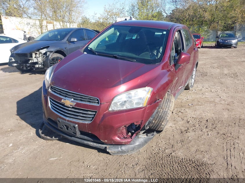 Vin: 3gncjksb2gl245245, lot: 3077266, chevrolet trax ls 20162