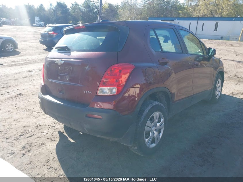 Vin: 3gncjksb2gl245245, lot: 3077266, chevrolet trax ls 20164