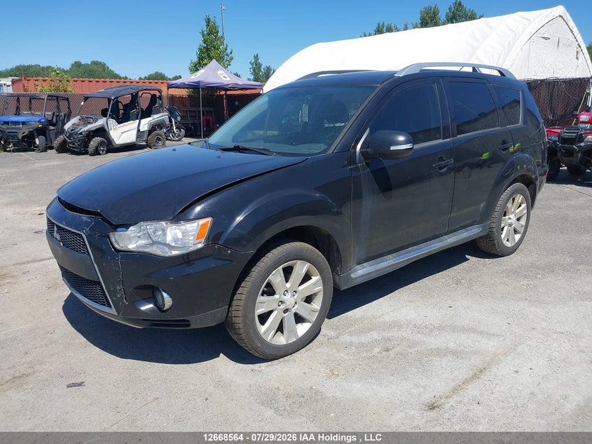 Vin: ja4jt5ax2az601096, lot: 3077305, mitsubishi outlander gt 20102