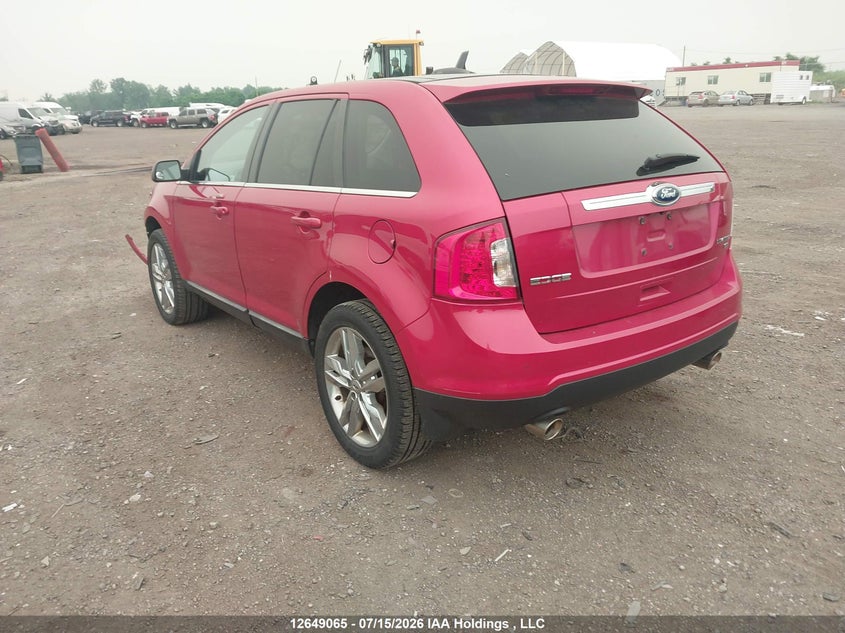 Vin: 2fmdk4kcxbbb22470, lot: 3077321, ford edge limited 20113