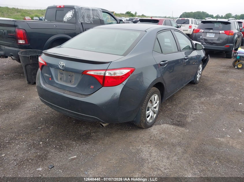 Vin: 2t1burhe1ec099622, lot: 3077323, toyota corolla s 20144