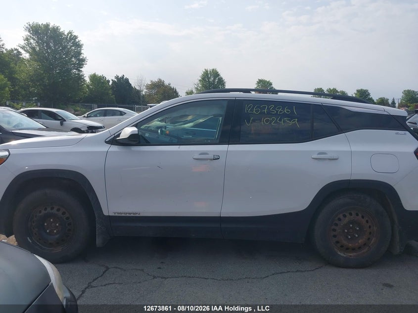2019 GMC TERRAIN SPORT UTILITY VEHICLE 2.0L I-4 DI, DOHC, VVT, TURBO, 252HP