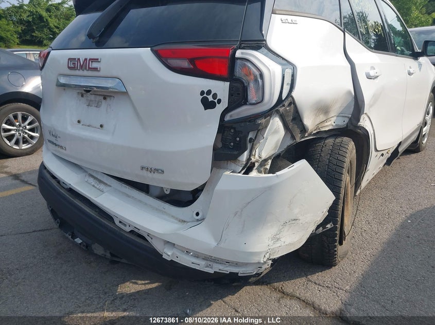 2019 GMC TERRAIN SPORT UTILITY VEHICLE 2.0L I-4 DI, DOHC, VVT, TURBO, 252HP