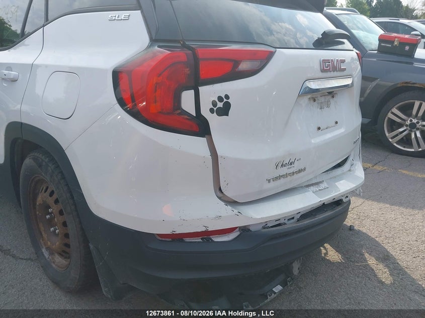 2019 GMC TERRAIN SPORT UTILITY VEHICLE 2.0L I-4 DI, DOHC, VVT, TURBO, 252HP
