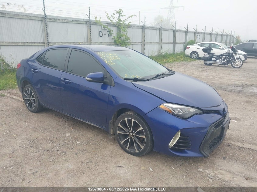 2017 Toyota Corolla Se, Удар спереди, IAAI, VIN 2T1BURHE3HC953143
