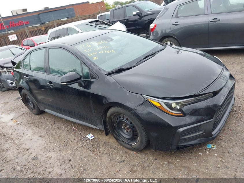 Vin: 5yfb4rbe2lp017614, lot: 3077344, toyota corolla se/xse 2020 img_1