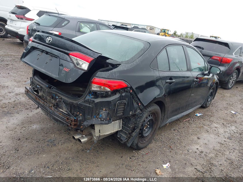 Vin: 5yfb4rbe2lp017614, lot: 3077344, toyota corolla se/xse 20204