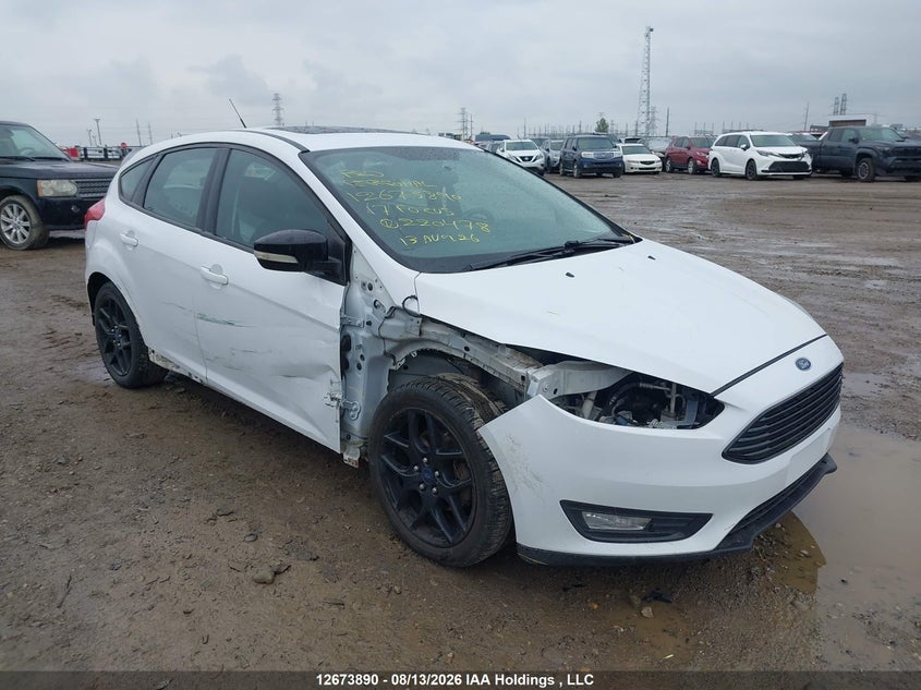 2017 Ford Focus Sel, Right Front, IAAI, VIN 1FADP3M28HL220478