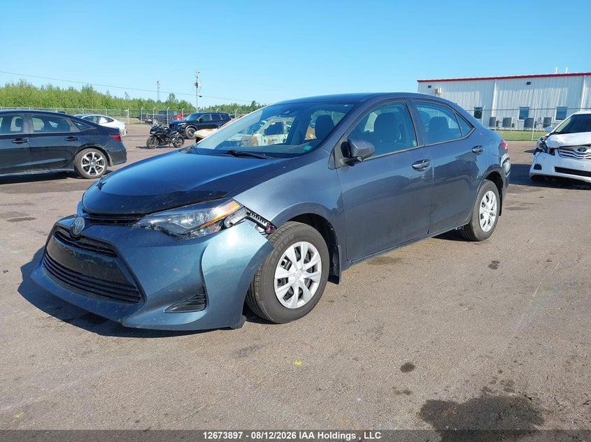 2018 Toyota Corolla, Front, IAAI, VIN 2T1BURHE1JC094107 — photo 2