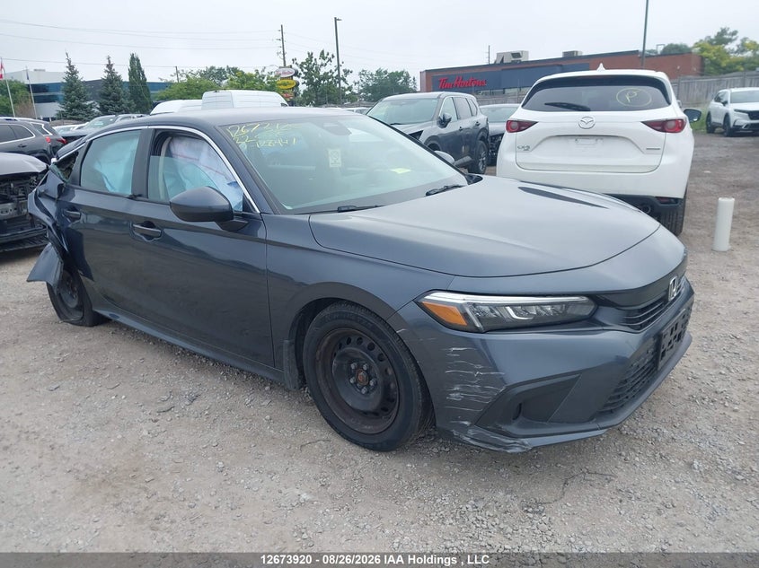 Vin: 2hgfe2f24nh128441, lot: 3077401, honda civic lx 20221