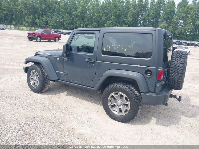 Vin: 1c4bjwcg8hl597085, lot: 3077406, jeep wrangler rubicon 20173