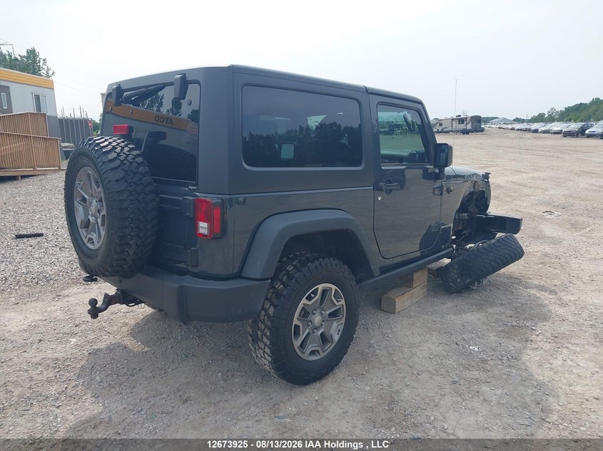 Vin: 1c4bjwcg8hl597085, lot: 3077406, jeep wrangler rubicon 20174